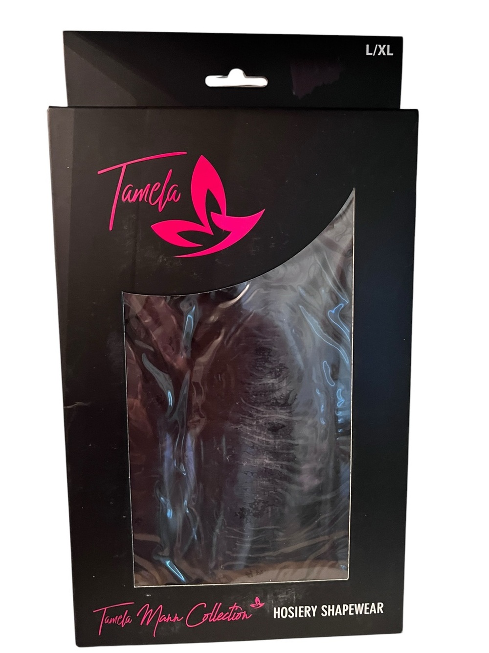 Tamela Mann Shapewear Shorts L/XL Black Everyday Control Hosiery NIP